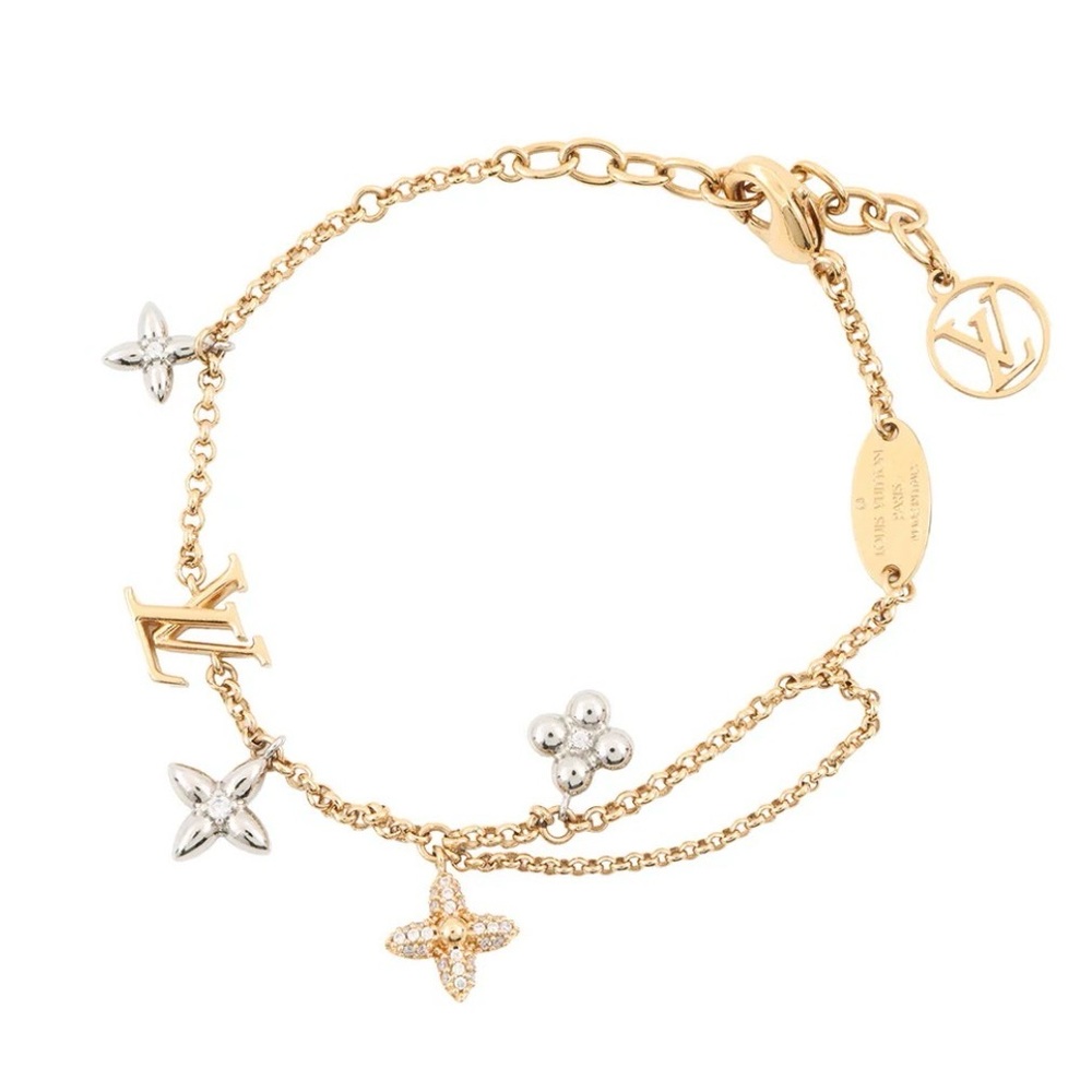 Louis Vuitton Floragram Bracelet M0940A - Full Set & Auth Included
